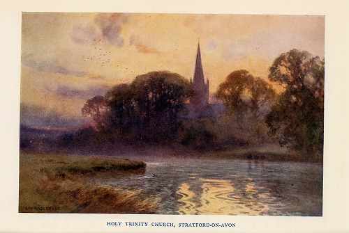 イギリス　Holy Trinity Church, Stratford on Avonの風景を掲載しています。